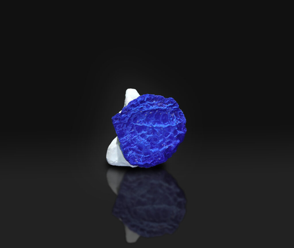 Azurite Crystal on Matrix, Standing – P&L Art and Crystals